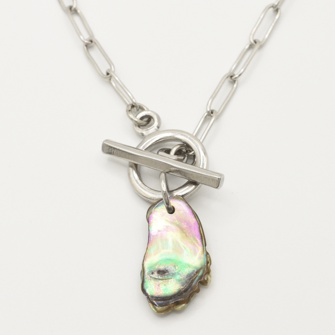 Collar | Concha de paua Kea 40 cm de plata de ley 925