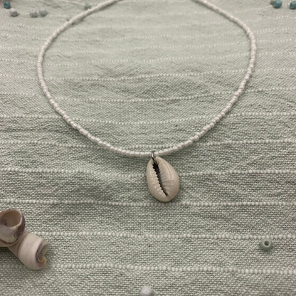 Halskette | Elegant White Kauri